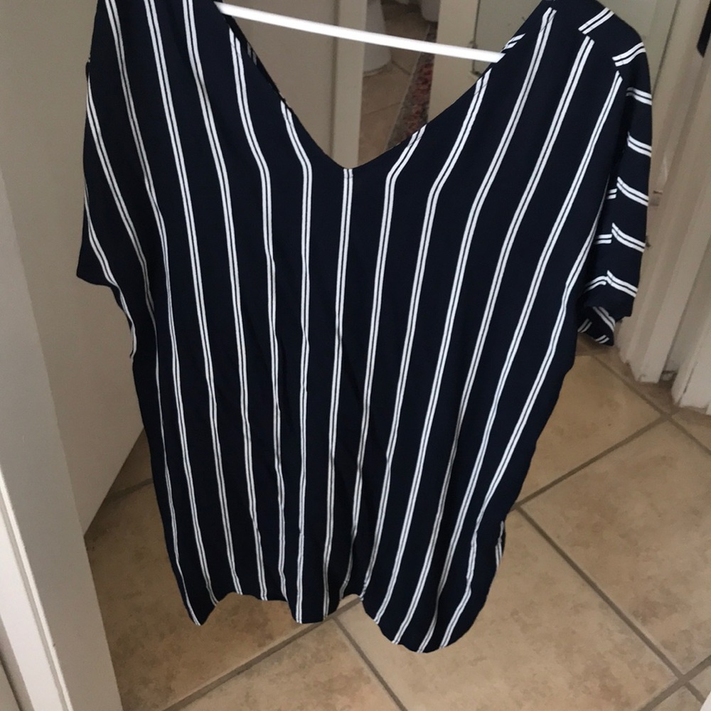 Striped Madewell dress